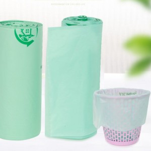 Produktion av högkvalitativanedbrytbara påsar, miljövänliganedbrytbara påsar